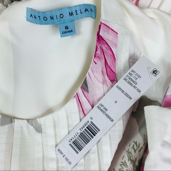 Antonio Melani NWT Debra Floral Poplin Dress $169 - Picture 14 of 14